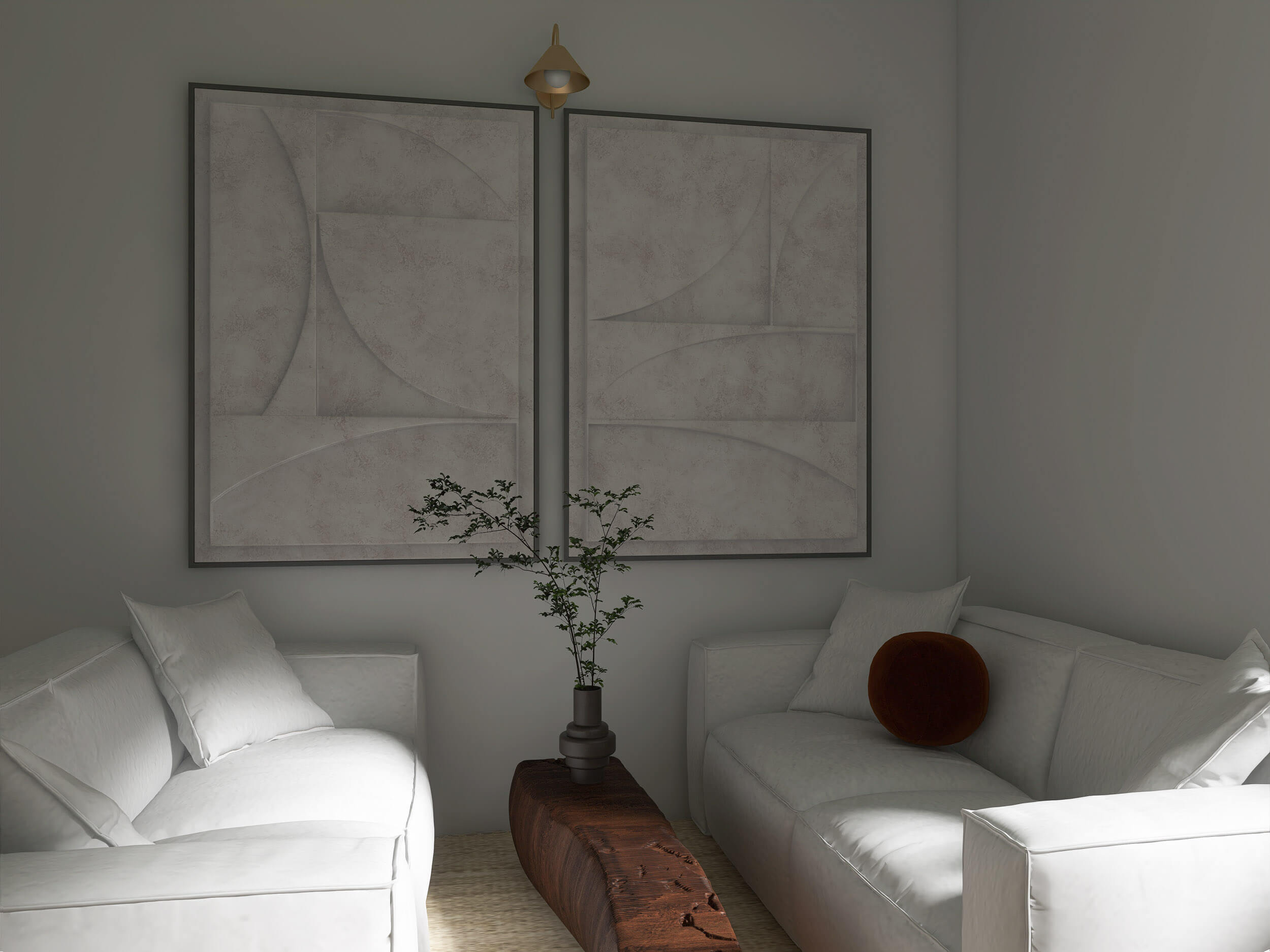 Sina Wurm Interior Design Projekt Erlen Einrichtung Wohnzimmer und Wintergarten