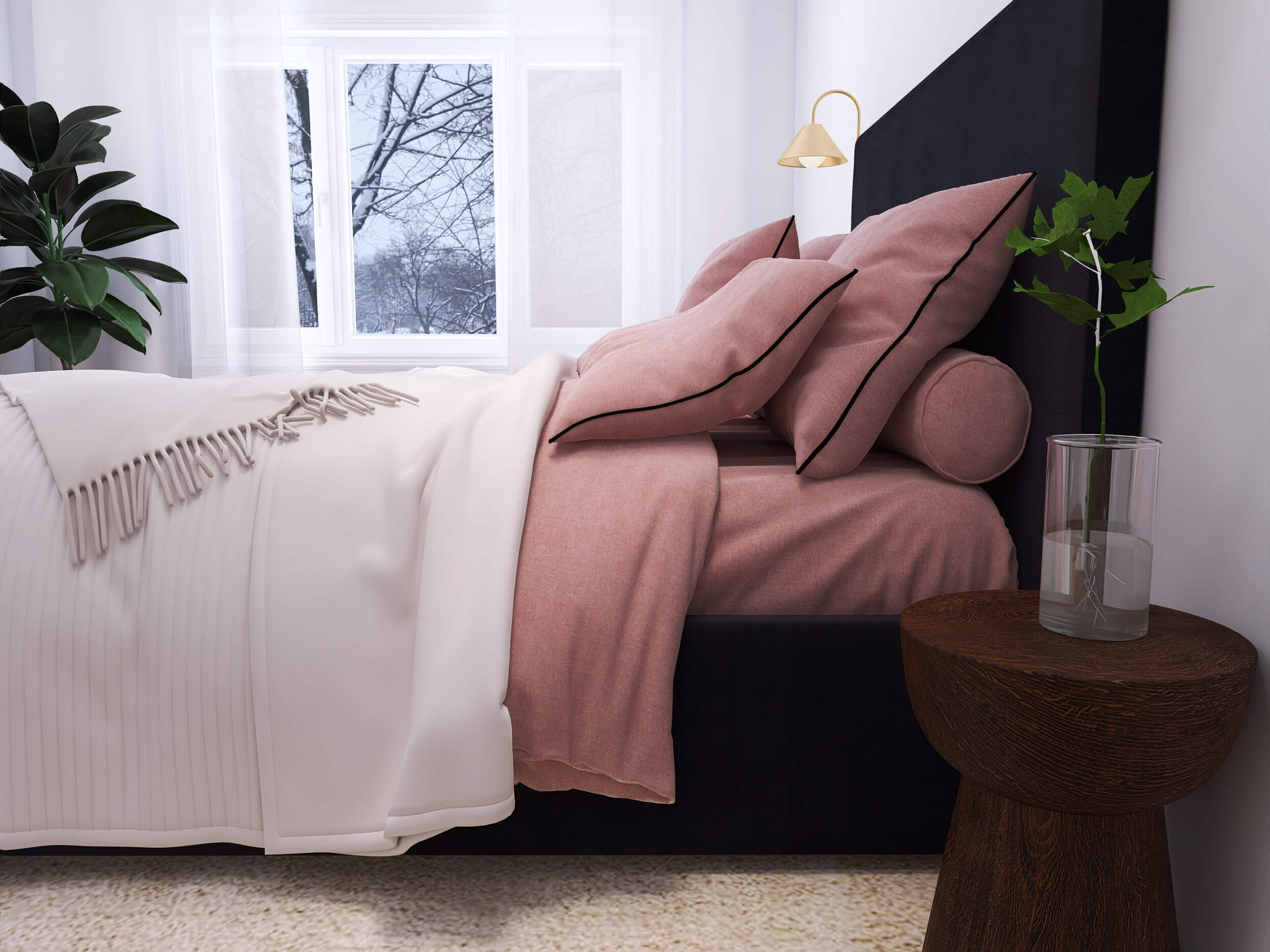 Sina Wurm Interior Design Projekt O'Brian Schlafzimmer